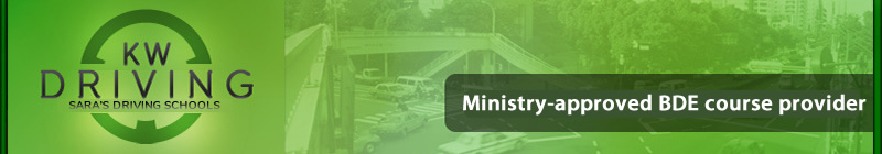 Driving school School, Kitchener Waterloo Ontario - KW driving School School